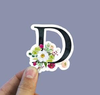 Spring Flower D Vinyl Sticker Spring Flower D Vinyl Sticker