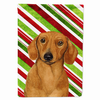 Candy Cane Holiday Christmas Dog Flag Garden Size - S000213B001695P120910V000
