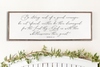 Be Strong and of a Good courage Rustic Wood Sign | Christian Wall Art