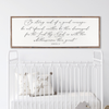 Be Strong and of a Good courage Rustic Wood Sign | Christian Wall Art
