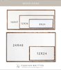 Be Strong and of a Good courage Rustic Wood Sign | Christian Wall Art