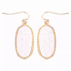 Druzy Small Drop Dangling Earrings ( VARIETY OF COLORS AVAILABLE ) By DOBBI - S001260B001845P000548V560