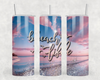 beach life 20 oz Steel Tumbler With Or Without Bluetooth Speaker beach life 20 oz Steel Tumbler With Or Without Bluetooth Speaker