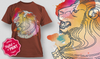 Brown/Lion/Beast King EPS Premium T-Shirt