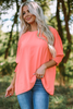 Alessia Smocked Wrist Shift Top - AlessiaSmockedTop-Black-L