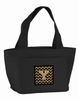 Monogram Letter Chevron Lunch Bag - CJ1050-YBK-8808