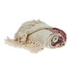 Parkland Collection Meena Transitional Multicolored Handloomed 52" x 67" Cotton Throw Blanket
