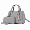 Ruth Vegan Leather Women's Satchel Bag with Wallet - S001652B002246P000367V010