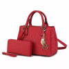 Ruth Vegan Leather Women's Satchel Bag with Wallet - S001652B002246P000367V016