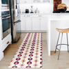 'Turntable' Multi-Color Geometric Non-Slip Indoor/Outdoor Rug - TURNTABLE-4X6