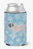 Winter Snowflake Dog Design Can or Bottle Hugger - S000213B001695P072882V000