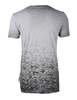 Men's Short Sleeve Camouflage Longline Side Slit Oil Wash T-shirts BROWN - S002555B002730P000009V013