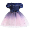 Baby Girl Frozen Elsa Princess Dress Birthday Tutu Formal Western Style Dress - S002469B002707P000140V026