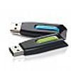 Verbatim Store 'n' Go V3 USB, 3.0 Flash Drive, Blue, Green, 32GB, MICROBAN