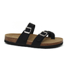Yoki GIAN-86 Women's toe ring footbed Flat Cork Sandal - S001818B002557P000407V000