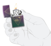 Zippo Outdoors Mountain Range Iridescent Lighter