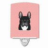 Checkerboard Design with Dog Ceramic Night Light - S000213B001695P098992V000