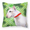 St Patrick's Design with Dog Fabric Decorative Pillow - S000213B001695P113992V000