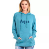 US State Coordinate Unisex Long Sleeve T-Shirt Hoody (O-W) - S001839B002277P000024V455