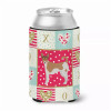 Patchwork Love with Dog Can or Bottle Hugger - S000213B001695P010151V000