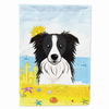 Summer Beach/Dog Breed Flag Canvas - BB2109CHF