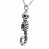 Steel Scorpion Skull Necklace