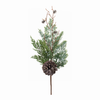 Juniper and Pine Spray (Set of 6) 1 Set of 24.5"H Plastic