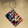 MLB Team American Flag Key Chain - 177300001408