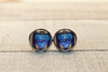Ravenclaw  Glass Stud Earrings