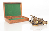 Collapsible Binocular Telescope in Wooden Box