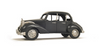 1937 Plymouth P4 Deluxe Black Metal Model Car