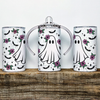 Cute Ghost Insulated Kids Dual Lid Sippy Cup Tumbler