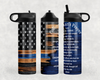Policeman's Prayer Steel Water Bottle