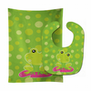 Animal Baby Bib & Burp Cloth - BB7098STBU