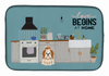Dog Kitchen Scene Dish Drying Mat - S000213B001695P020170V028