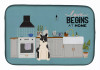 Dog Kitchen Scene Dish Drying Mat - S000213B001695P020170V008