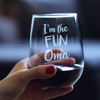 Fun Oma Stemless Wine Glass - Mother's Day Gifts and Decor