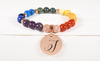 Chakra Initial Stretch Bracelets By Pink Box - 2022MICROCHAKRAISLV