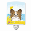 Summer Beach Design with Dog Ceramic Night Light - S000213B001695P099447V000