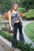 COCO PANTS Bell Bottom Pants With Tassels - S001496B001981P000440V003