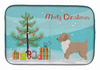 Dog Breed/Merry Christmas art Dish Drying Mat - S000213B001695P000578V000
