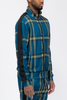 Plaid Out Jacket - TJ151-MIDNIGHTBLK-S