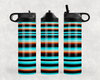 Serape Neoprene Car Coaster Set