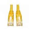 Tripp Lite, Patch Cable, Gigabit, Snagless Molded, Cat6, RJ45 M/M, 15FT, Yellow