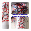Flag with Metal Tips for July 4th Shoelaces - S001498B002027P000012V003