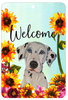 Dalmatian - HHS Welcome Indoor/Outdoor Aluminum Sign