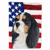 USA American Flag with Dog Flag Garden Size - SS4248GF
