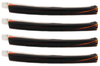 French Bobby Pin Tortoise Shell 2 pairs - 12121-6042-4-11