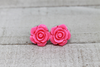 Rose Stud Earrings