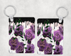 Purple Roses|Keychain Purple Roses|Keychain